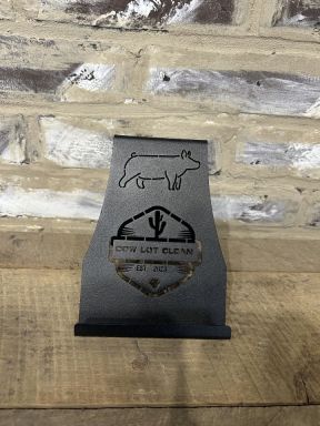 Buckle Holder Show Pig Black